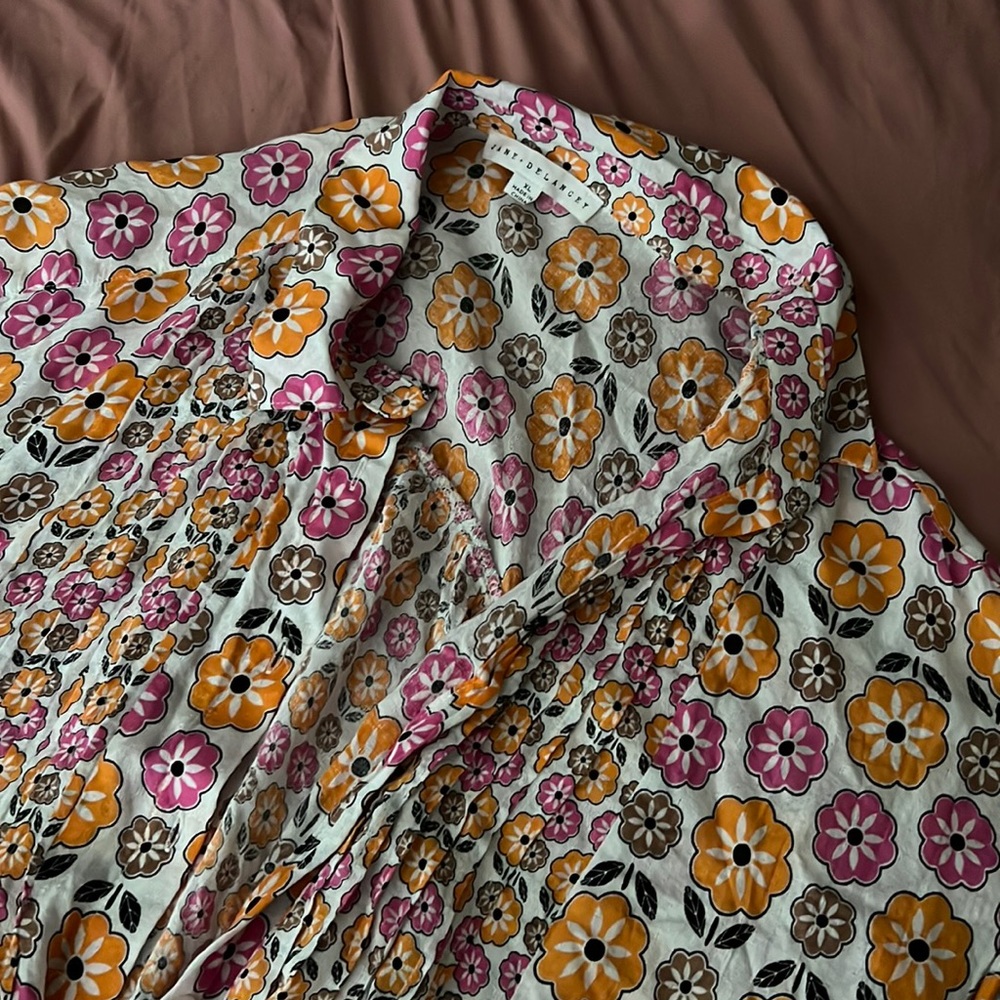 JANE+DELANCEY button down shirt